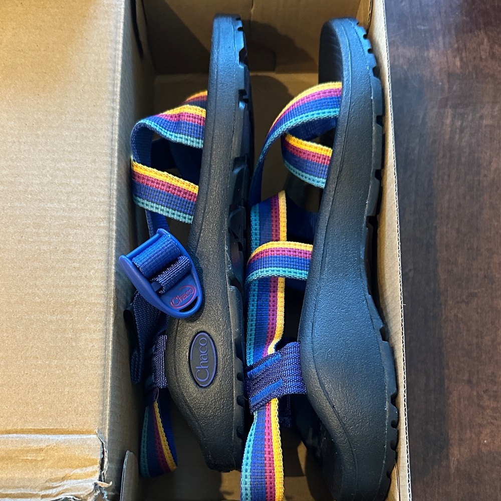 Chaco Zcloud 2 Women’s Blue and Multicolor Strap Sandals